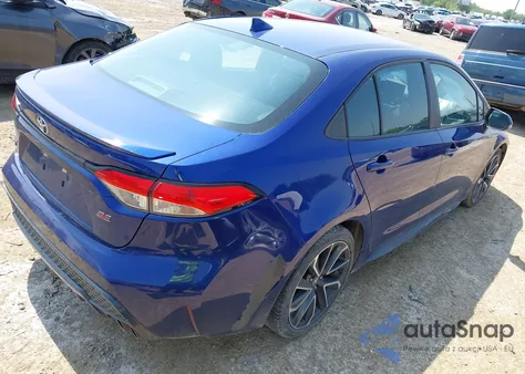 2020 Toyota Corolla Se from USA, damaged, VIN 5YFS4RCE6LP015542